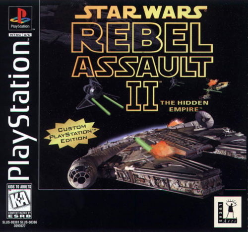 Star Wars - Rebel Assault II - The Hidden Empire (USA) (Disc 1) Cover